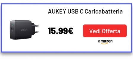 AUKEY USB C Caricabatteria