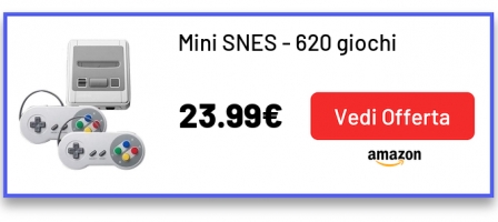 Mini SNES - 620 giochi