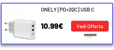 ONELY [PD+2QC] USB C