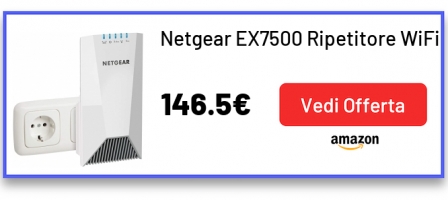Netgear EX7500 Ripetitore WiFi