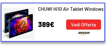 CHUWI Hi10 Air Tablet Windows 10 Intel Quad Core 10.1 WiFi 4GB+64GB Bluetooth