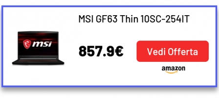 MSI GF63 Thin 10SC-254IT