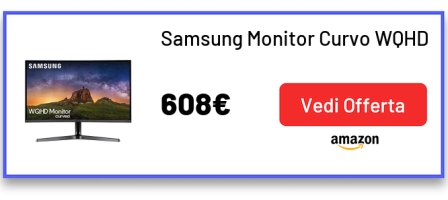 Samsung Monitor Curvo WQHD