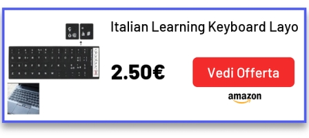 Italian Learning Keyboard Layout